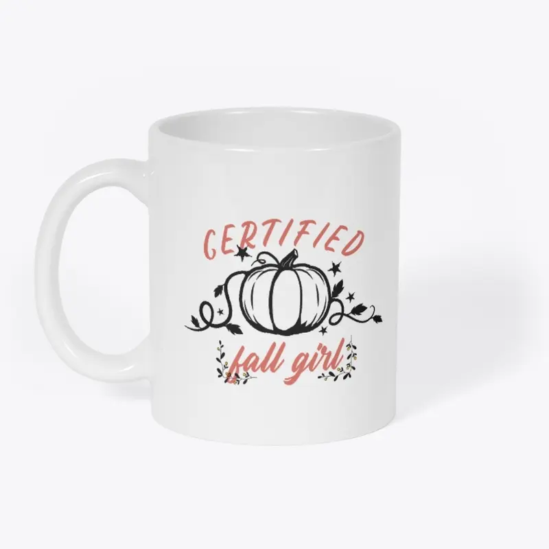 Certified FALL Girl Seasonal Pumpkin